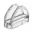 Porta Guardanapos de Cristal Ecológico Imperial 13cm x 4cm x 9cm - Lyor