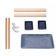 Conjunto 9 Peças para Sushi Yuki Bambu - Lyor