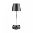 Luminária de Mesa Led Usb Touch Retrátil Luna 10,5cm x 10,5cm x 28,5cm Preta Plástico – Lyor