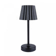 Luminária de Mesa Led 3 Tons Pilha e Usb Touch Radiance 10,5cm x 10,5cm x 26cm Preta Plástico - Lyor