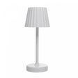 Luminária de Mesa Led 3 Tons Pilha e Usb Touch Radiance 10,5cm x 10,5cm x 26cm Branca Plástico Lyor