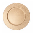 Sousplat Shine 33cm Dourado Plástico - Lyor