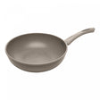 Frigideira Wok de Indução Granito Chef 28cm Taupe Alumínio com Revestimento Cerâmico - Lyor