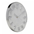 Relógio de Parede Horizonte 28cm x 4cm Branco Plástico - Lyor