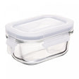 Pote Hermético com Tampa Retangular 120ml Vidro - Lyor