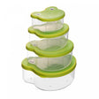 Conjunto 4 Potes para Armazenamento Sapo Plástico - Lyor