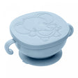 Bowl com Tampa e Ventosa Baby Elefante Azul Plástico - Lyor