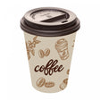 Conjunto 50 Copos Descartáveis Coffee 11,00cm x 9,00cm x 9,00cm Papel – Lyor