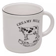 Caneca Creamy Milk 180ml Branca Cerâmica - Lyor