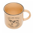 Caneca Creamy Milk 180ml Bege Cerâmica - Lyor