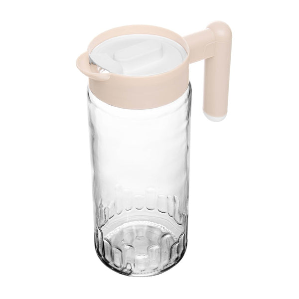 Jarra Siena 1,4L Bege Vidro - Lyor