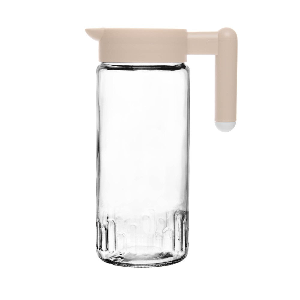 Jarra Siena 1,4L Bege Vidro - Lyor