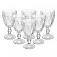 Taça de Água Diamond 320ml Vidro - Lyor