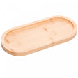 Bandeja Oval Nature 28cm x 12cm x 1,5cm Bambu - Lyor