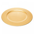 Sousplat Premier 33cm Dourado Plástico - Lyor