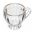 Xícara Renaissance com Fio de Ouro Cristal Ecológico - Lyor
