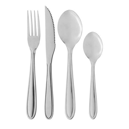 Faqueiro 24 Peças Gastro Aço Inox - Lyor