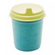 Copo com Tampa Baby Dino 450ml Verde PP e Bambu - Lyor