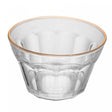 Bowl Belle Epoque com Fio de Ouro 10cm x 6cm Cristal Ecológico - Lyor