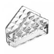 Porta Guardanapos Diamond 12,5cm x 4cm x 9,5cm Cristal - Lyor