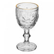Taça de Licor New Butterfly com Fio de Ouro 50ml Cristal - Lyor