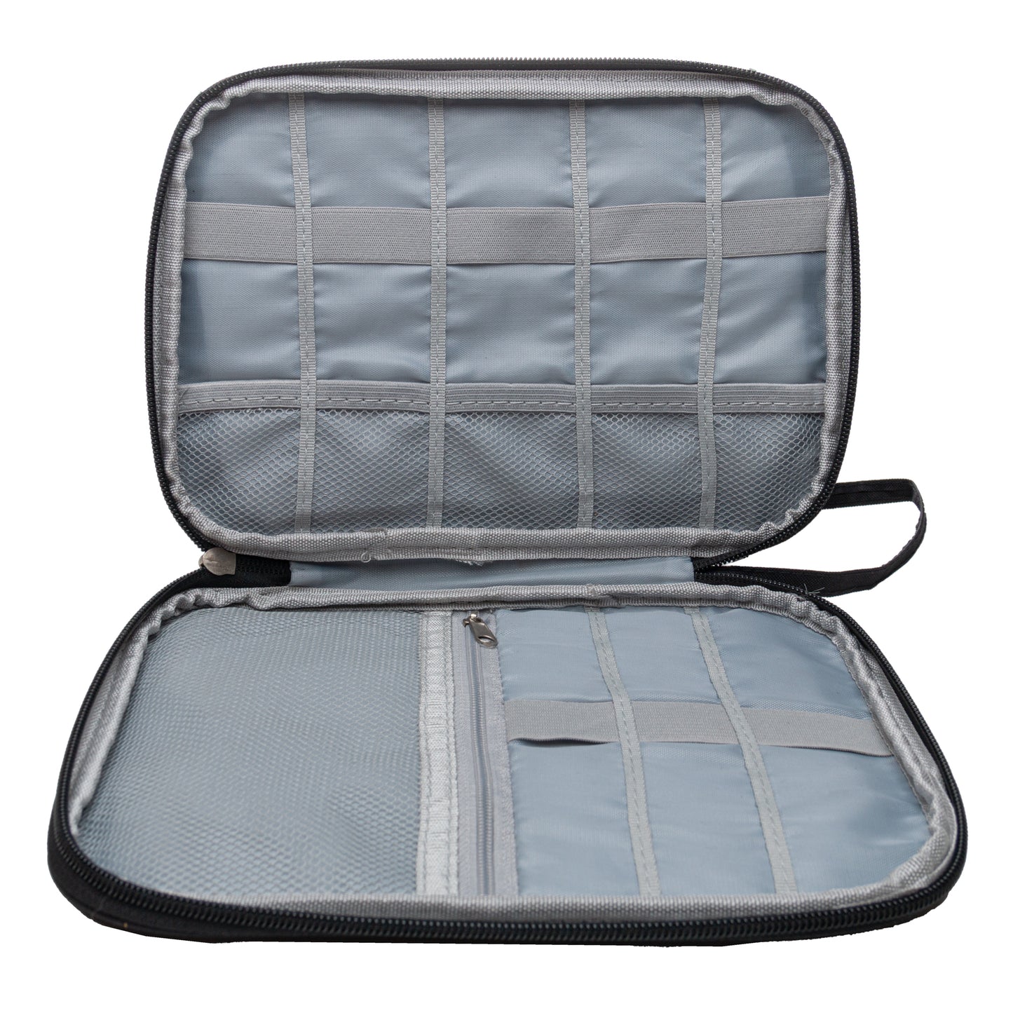 Organizador de Cabo 24cm x 3cm x 17cm Preto Poliéster - Lyor