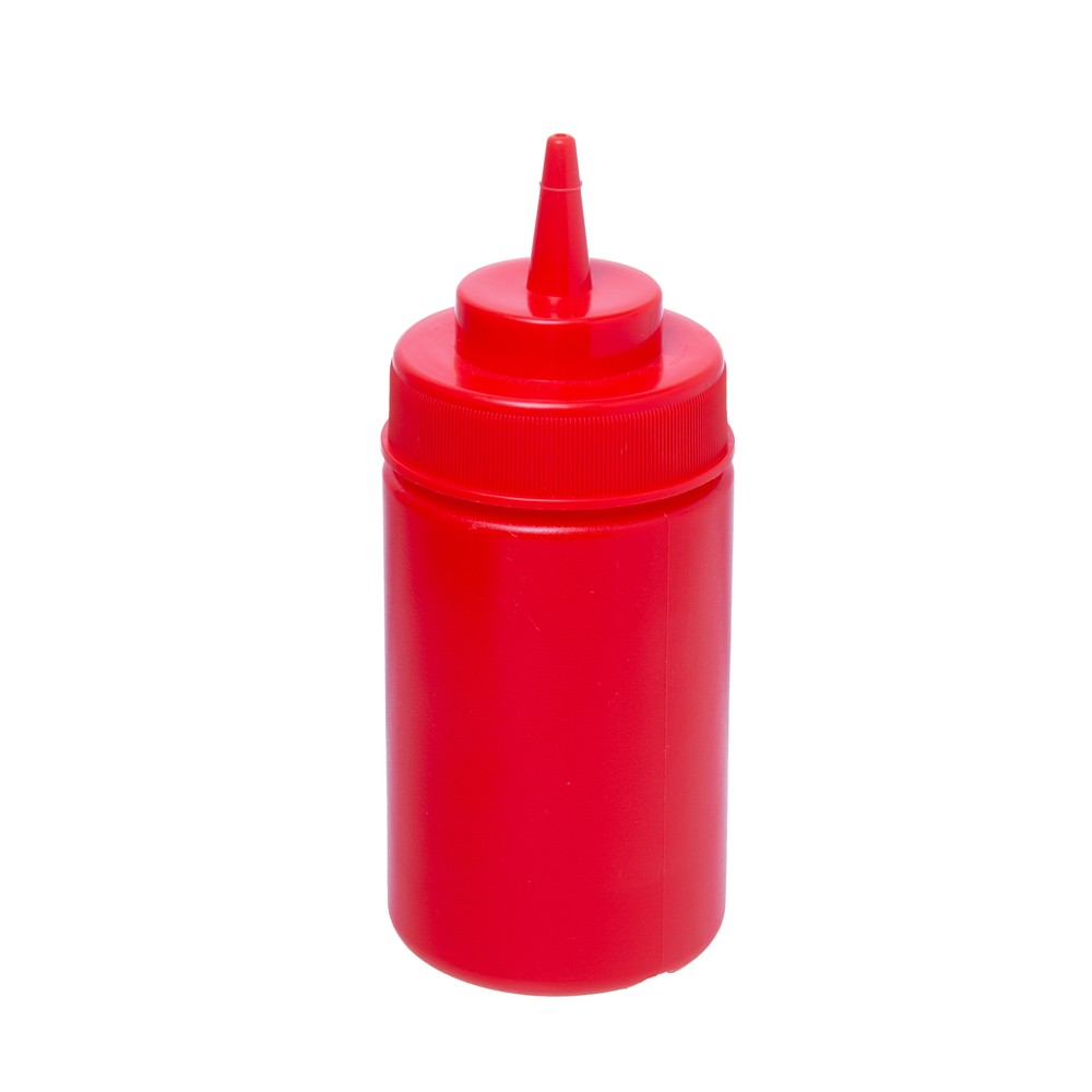 Bisnaga para Molhos 360ml Vermelha Plástico - Rojemac Profissional