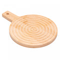 Tábua Redonda Decorativa Aura 36cm x 27cm x 1,5cm Bambu - Lyor