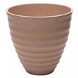 Cachepot Névoa 15cm x 15cm x 15cm Bege Plástico - Lyor