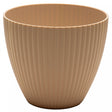 Cachepot Névoa 17,5cm x 9,5cm x 15cm Bege Plástico - Lyor