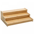Organizador Extesível para Temperos Nature 56,5cm x 19,5cm x 10,5cm Bambu - Lyor