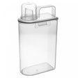 Pote Hermético Multiuso com Copo Medidor 14cm x 8,5cm x 24cm Plástico - Lyor