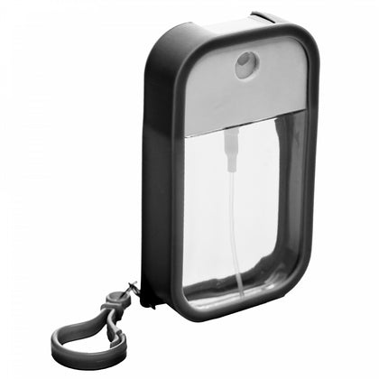 Frasco Spray Reutilizável 50ml Preto Plástico - Lyor