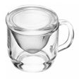 Caneca com Infusor e Tampa 330ml Vidro - Lyor