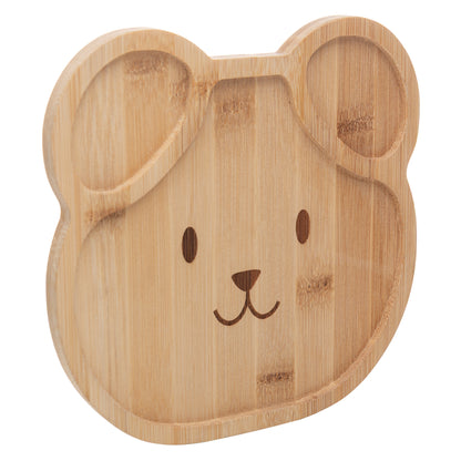 Prato Infantil Dog 20cm x 20cm x 1,2cm Bambu - Lyor