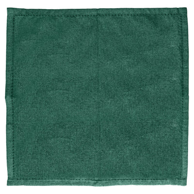 Conjunto 4 Guardanapos Momentos 40cm x 40cm Verde Algodão - Lyor