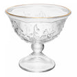 Taça de Sobremesa New Butterfly com Fio de Ouro 225ml Cristal - Lyor