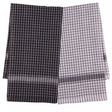 Conjunto 2 Panos de Prato Verona 60cm x 40cm Cinza Algodão - Lyor