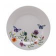 Prato Raso Botanique 24cm Branco Cerâmica - Lyor