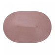 Lugar Americano Oval Fresno 46cm x 31cm Dourado Polipropileno - Lyor