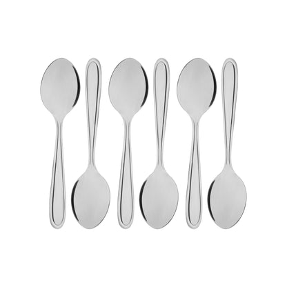 Conjunto 6 Colheres de Café Gastro Aço Inox - Lyor