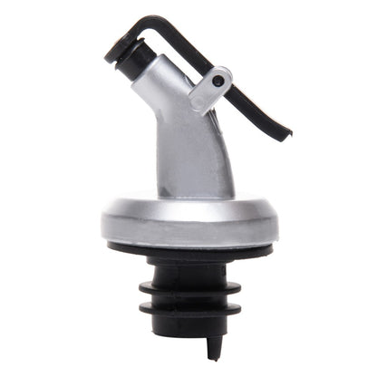 Bico Dosador de Garrafa para Azeite 3cm x 3cm x 4,5cm Prateado Plástico - Lyor