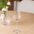 Taça de Champagne Iduna Optic 250ml Cristal Ecológico Bohemia - Lyor