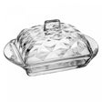 Manteigueira Diamond 10,5cm x 10cm x 17cm Cristal Ecológico - Lyor