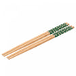 Conjunto 4 Pares de Hashis Sunflower 24cm x 1cm Verde Bambu - Lyor