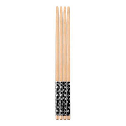 Conjunto 2 Pares de Hashis Sunflower 24cm x 1cm Preto Bambu - Lyor