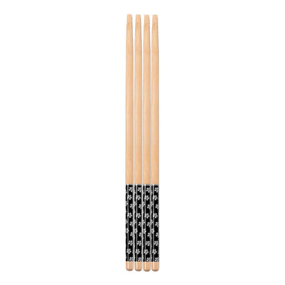 Conjunto 2 Pares de Hashis Sunflower 24cm x 1cm Preto Bambu - Lyor