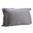 Fronha Brisa 50cm x 70cm Toque 200 Fios Cinza Microfibra - Lyor