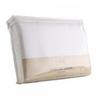 Jogo de Cama Saphira Queen Toque 300 Fios Branco Microfibra - Lyor