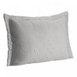 Porta Travesseiro Matelassê Saphira 50cm x 70cm Toque 300 Fios Cinza Microfibra - Lyor
